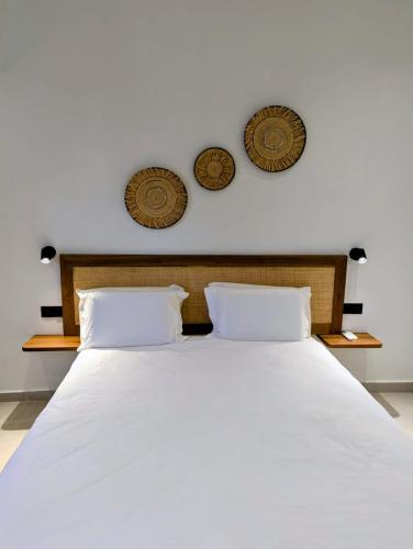 Llit o llits en una habitació de Mareva