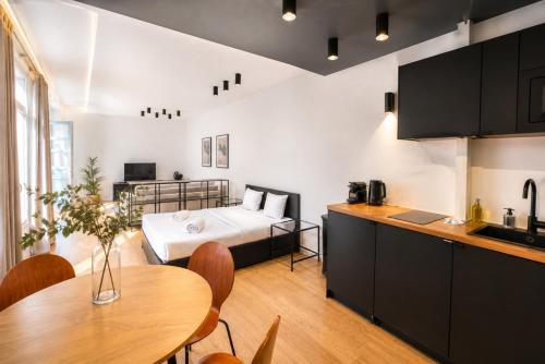 Majoituspaikan Dreamyflat - loft opera keittiö tai keittotila