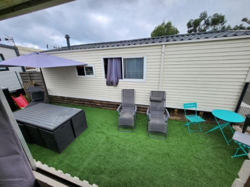 Mobil-home Climatisé à 400m de la Plage - Camping Les Fontêtes