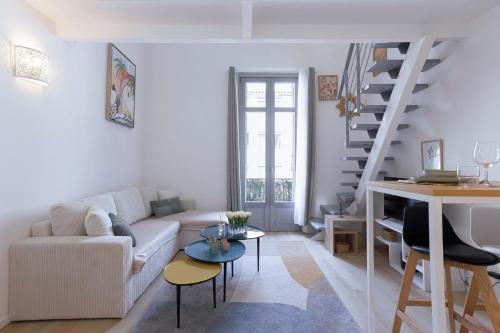 Casablanca - Duplex, 10mn du Palais&Plage, calme,clim