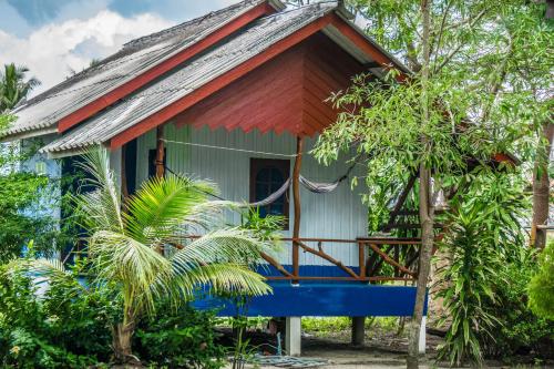En have udenfor Two Rocks Bungalows