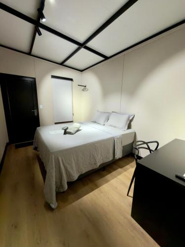 a bedroom with a large bed in a room at Suite Home Sinop in Sinop