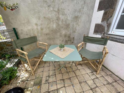 Charmant studio refait à neuf avec terrasse - animaux admis, Wi-Fi gratuit - FR-1-361-562