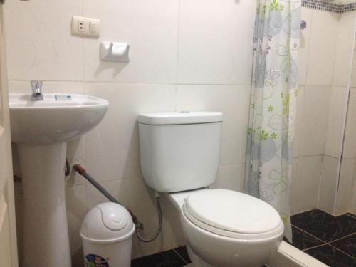 Koupelna v ubytování Arcopata Apartamentos