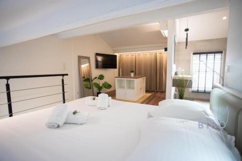 Duplex contemporain en bord de mer AC parking