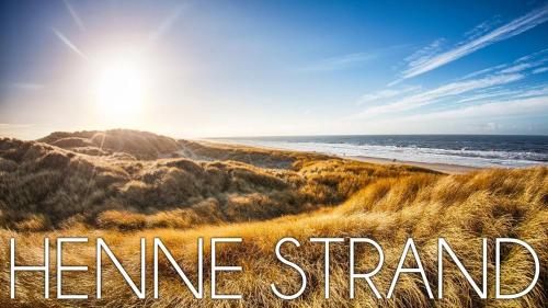 a picture of a beach with the words jersey stand at Egebjerggaard Bed & Breakfast in Sig