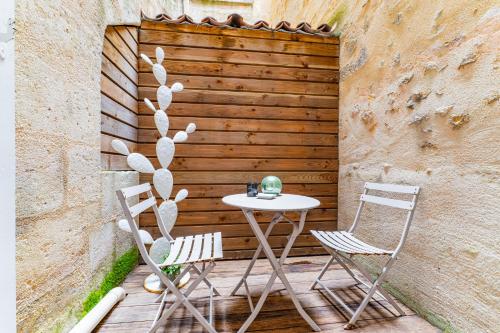 Superbe appartement Bordelais plein de charme et lumineux avec terrasse