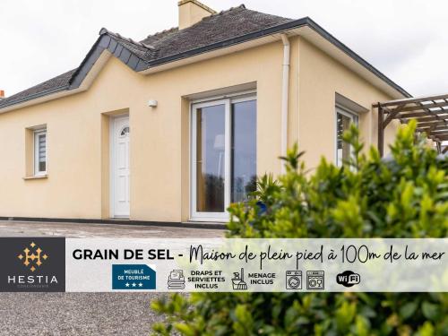 GRAIN DE SEL - Maison de plein pied 100m de la mer