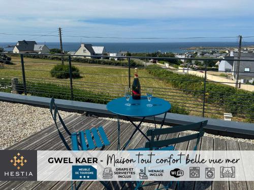 GWEL KAER - Maison tout confort petite vue mer