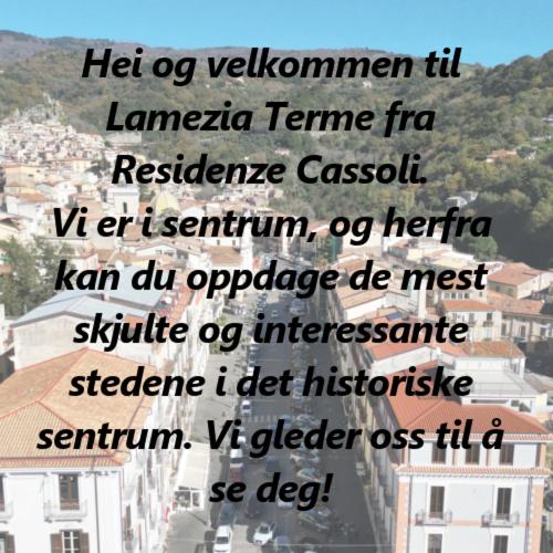a sign with the names of a city at RESIDENZE CASSOLI - Lamezia Centro in Lamezia Terme
