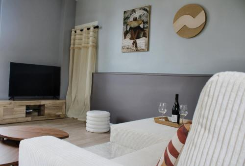 Et tv og/eller underholdning på Maison de charme
