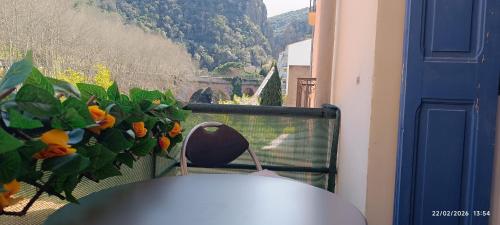 Pogled na planinu ili pogled na planinu iz apartmana