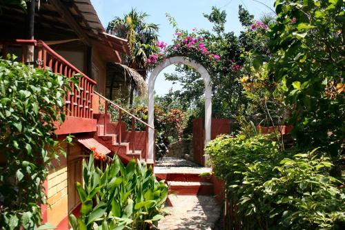 Jardí fora de Villa Escondida