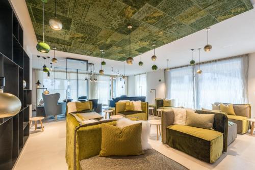 Coin salon dans l'établissement Hotel Tofana