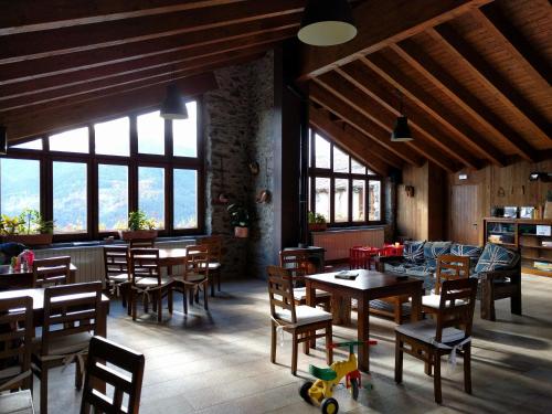 Restaurace v ubytování Camping Can Fosses