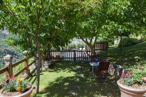 Zahrada ubytování Casa Rural La Majada de Peñacorada