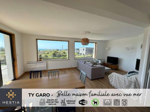 TY GARO - Belle maison familiale avec vue mer