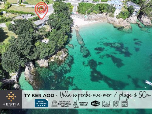 TY KER AOD - Villa superbe vue mer proche plage