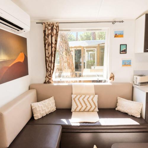 L'Alizé Mobil Home 6 personnes Camping 4 étoiles Piscine Clim Plage à 3 kms Barcarès
