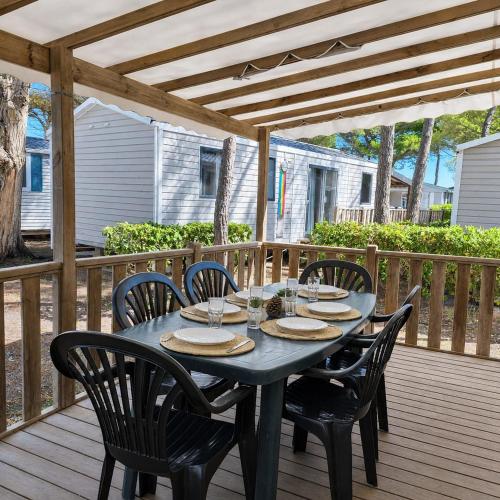 L'Alizé Mobil Home 6 personnes Camping 4 étoiles Piscine Clim Plage à 3 kms Barcarès