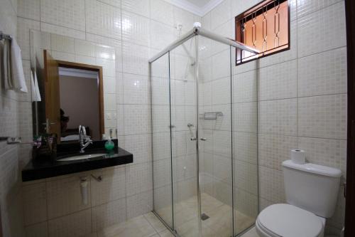 Ванная комната в Pousada 3 Reis
