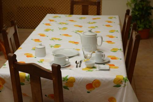 Ένα ή περισσότερα κρεβάτια σε δωμάτιο στο As Nancy B&B