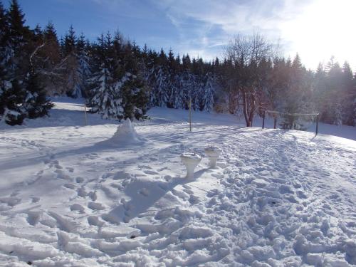 chata Karolínka im Winter