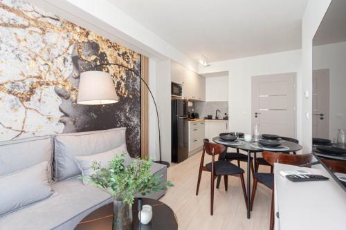 Apartly- Bulvar41, Balkon & Widok na Odrę