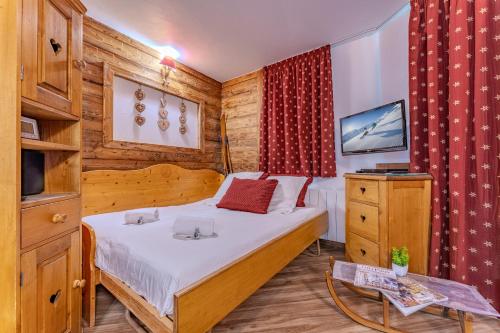 Charming Studio Apt, Ski in-out, Heart Val Thorens - Résidence Roche Blanche