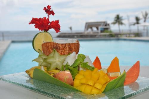 Comida en el resort o alrededores