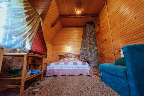 Ένα ή περισσότερα κρεβάτια σε δωμάτιο στο U Yaroslava Hotel