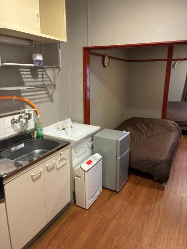 Three beds apartment with kitchen by Shinsaibashi