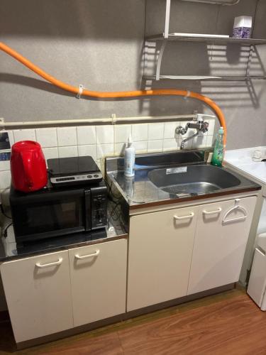 Three beds apartment with kitchen by Shinsaibashi