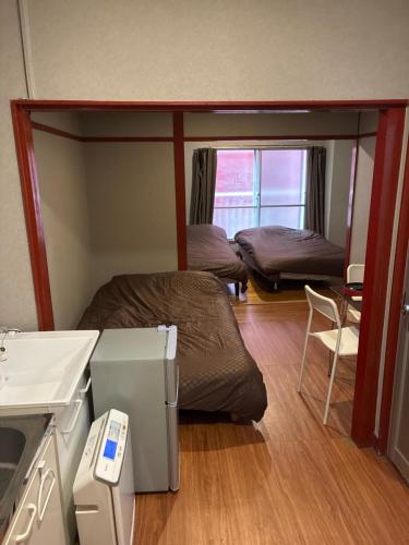 Three beds apartment with kitchen by Shinsaibashi