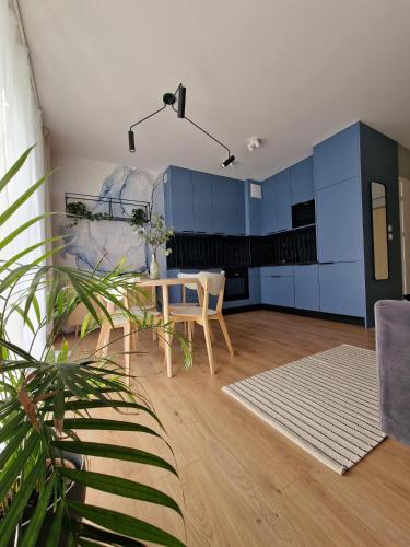 Niebieski apartament