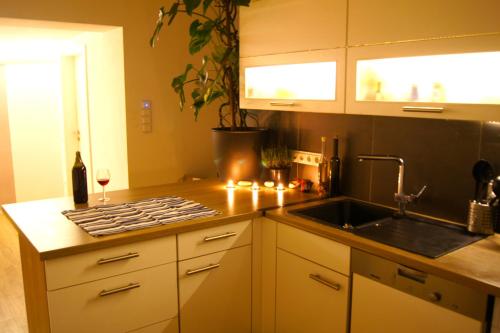 Dapur atau dapur kecil di Casa Alma