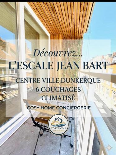 L'escale Jean Bart 6 couchages centre ville Dunkerque