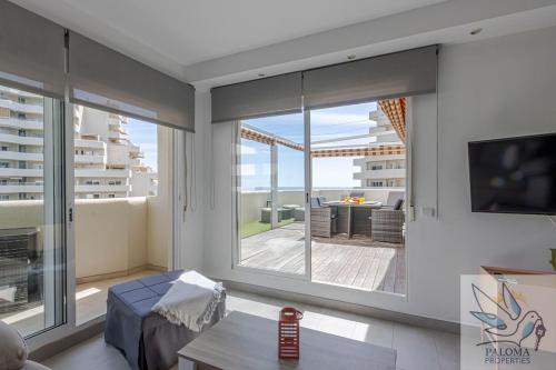 BENAL BEACH with Large Terrace and Sea Views