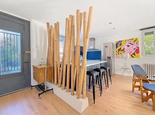 Maison contemporaine avec piscine privée