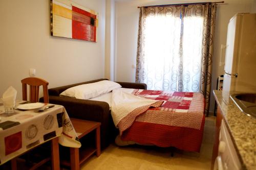 Postel nebo postele na pokoji v ubytování Apartamento Los Patos