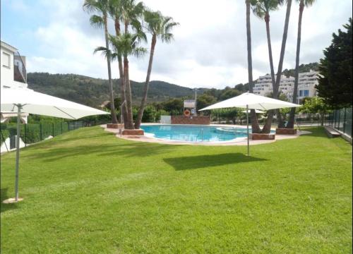 Apartamento en Peñíscola con Vistas al mar, piscina y Barbacoa , 6 personas Los Arcos