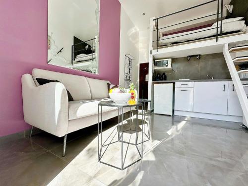 Studio Paulette mezzanine - 500m FROM THE BEACH