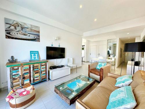 Vue mer 2 chambres Gallia Centre Cannes parking