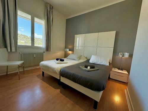 Vue mer 2 chambres Gallia Centre Cannes parking