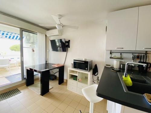 Appartement clim, parking, vue mer - 4 pers. - FR-1-874-86