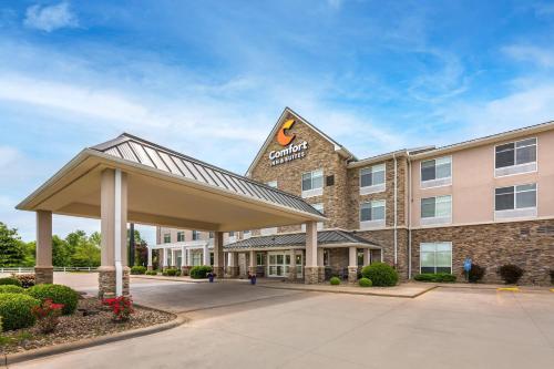 a rendering of a hotel with a building at Comfort Inn & Suites Dover in Dover