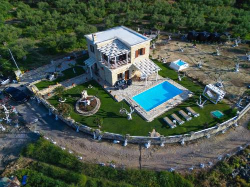 Private Pool with Sea & Mountain View ,Full Privacy - Villa Kyriaki
