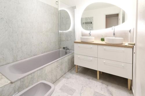 Beautiful flat with Sea View Terrace Pool Parking portative AC- BENAKEY photo 16