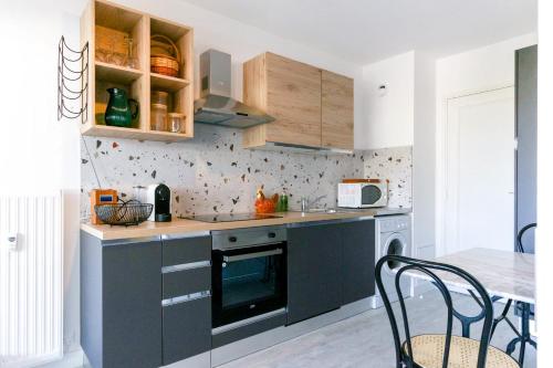 Beautiful flat with Sea View Terrace Pool Parking portative AC- BENAKEY photo 15