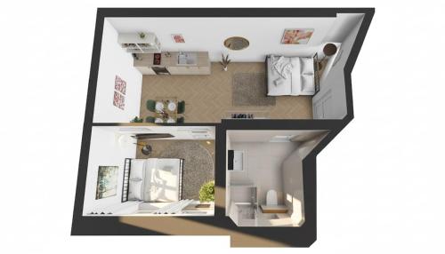 Modernes Studio-Apartment - T5